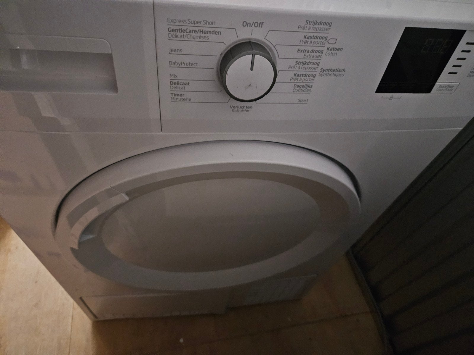 Indesit Condens Droger 8kg, Witgoed en Apparatuur, Gebruikt, 8 tot 10 kg, Ophalen of Verzenden, 85 tot 90 cm