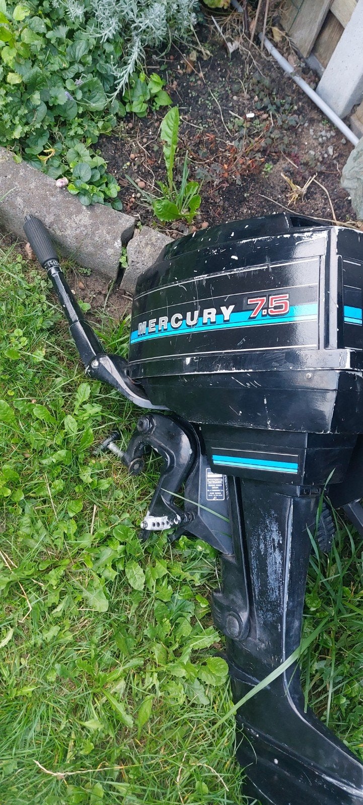 Mercury 7.5 buitenboordmotor 2 takt., Watersport en Boten, Bootonderdelen, Ophalen of Verzenden