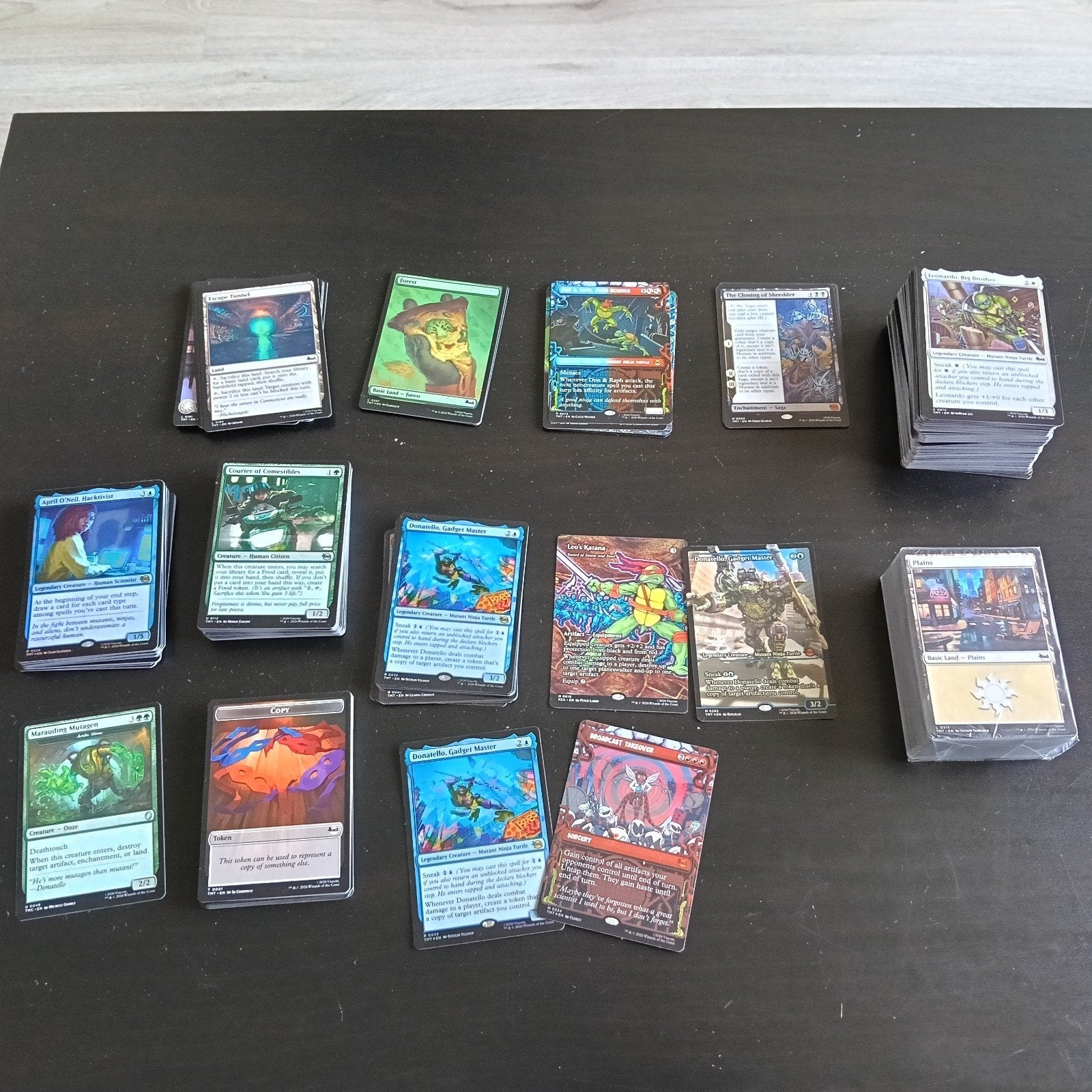 TMNT MTG Magic divers Foil Surge Foil Commander 400 kaarten, Ophalen of Verzenden, Zo goed als nieuw, Meerdere kaarten, Foil