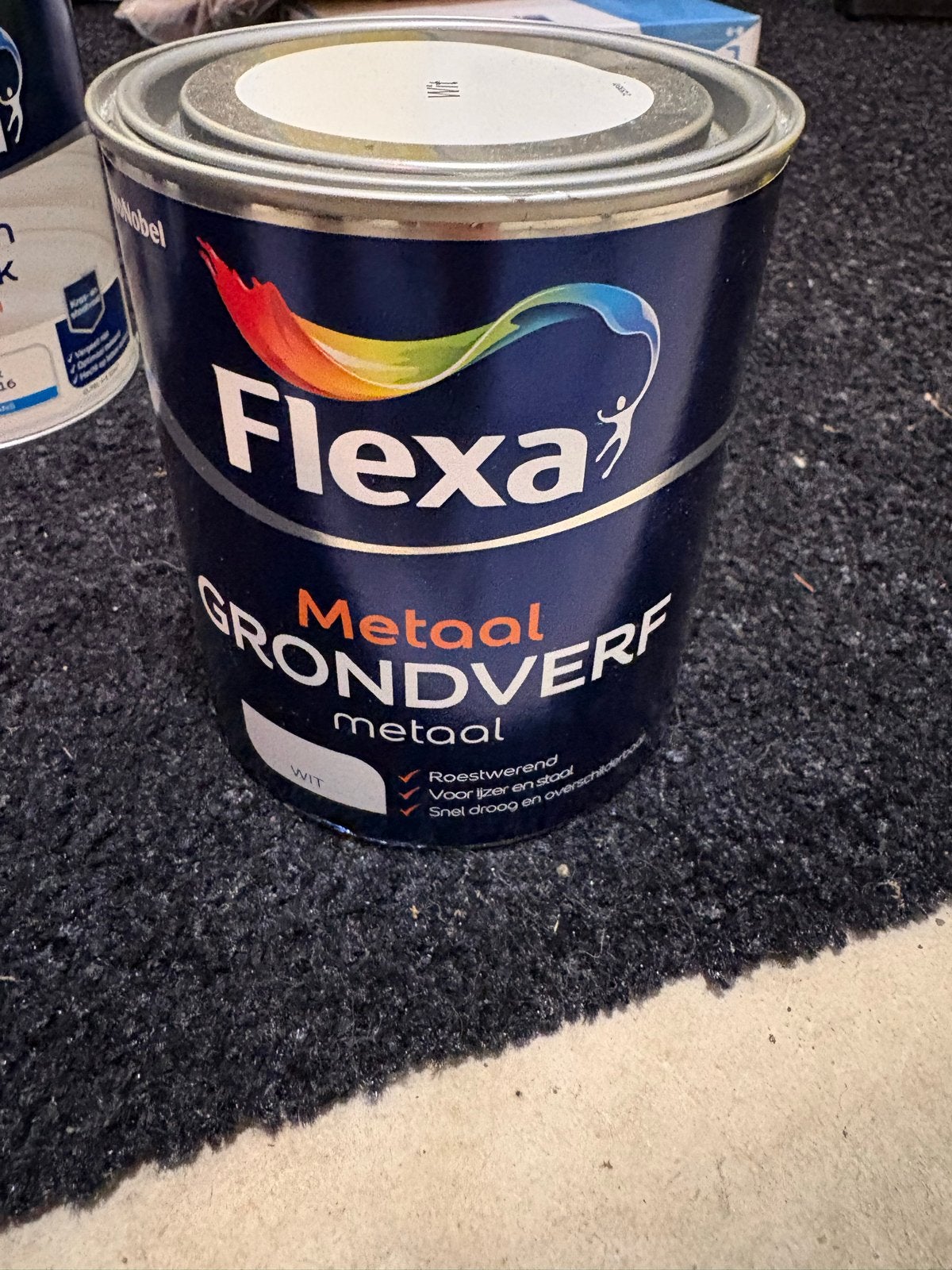 Flexa Metaal Grondverf Wit - Roestwerend, Wit, Nieuw, Ophalen of Verzenden, Verf