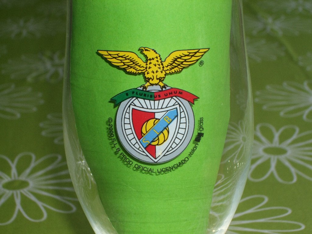 Glas Benfica SLB uit 2000, Ophalen of Verzenden, Zo goed als nieuw, Buitenlandse clubs, Overige typen