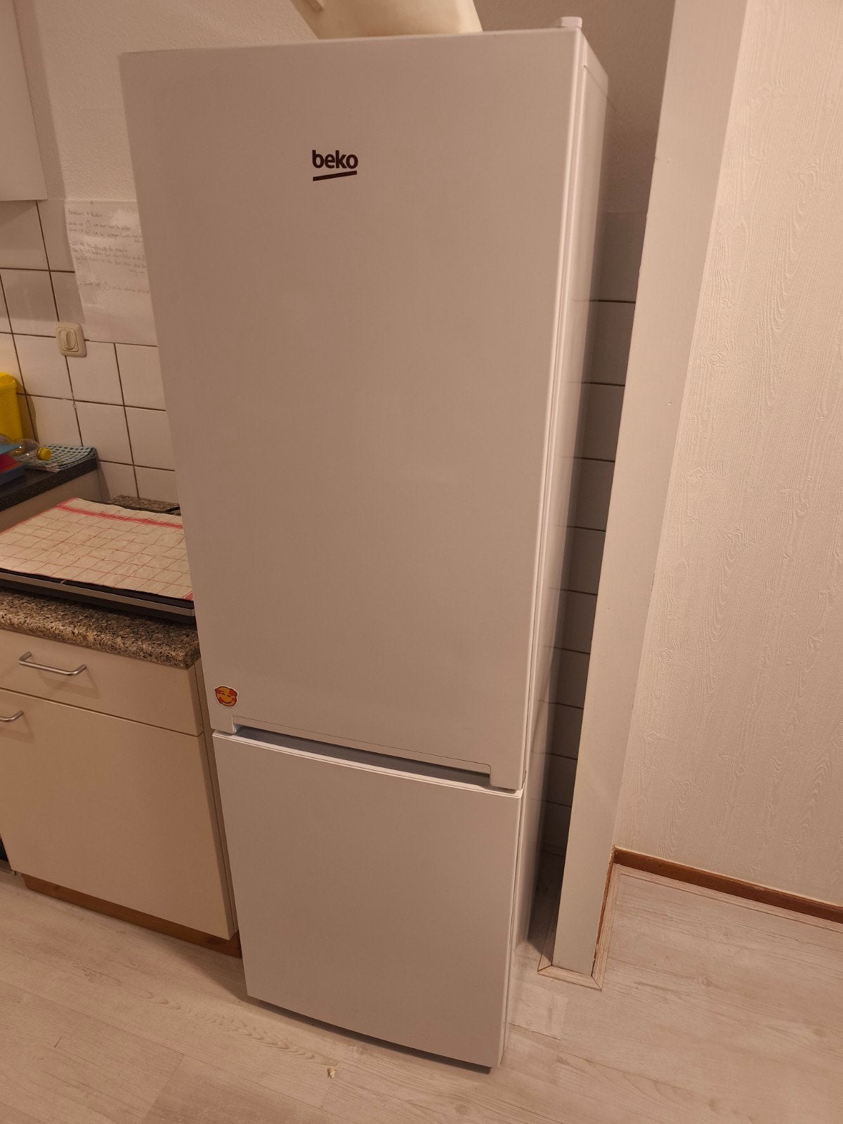 Beko Koel-vriescombinatie - Zo goed als nieuw, Ophalen, 200 liter of meer, 60 cm of meer, Met aparte vriezer