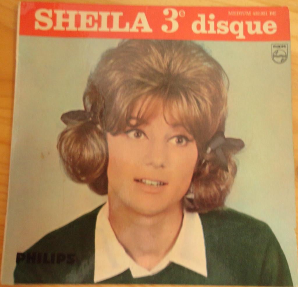 Sheila 3e disque, Gebruikt, Overige genres, 7 inch, Single