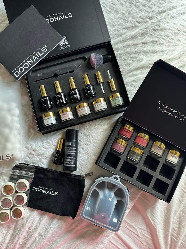Doonails nagel dip poeder starterset, Overige kleuren, Ophalen of Verzenden, Zo goed als nieuw, Handen en Nagels