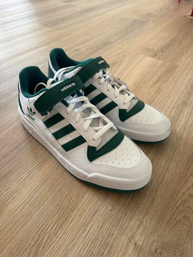 Adidas Forum Low wit/groen (NIEUW), Ophalen, Zo goed als nieuw, Wit