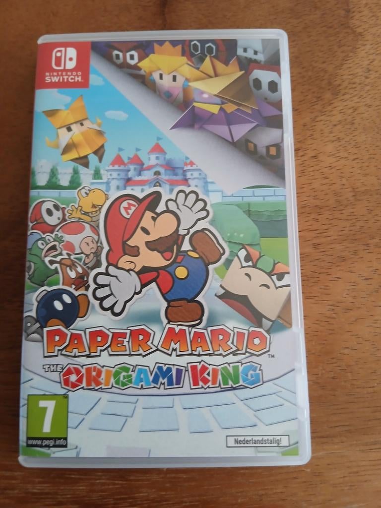 Paper Mario: The Origami King - Nintendo Switch, Spelcomputers en Games, Ophalen of Verzenden