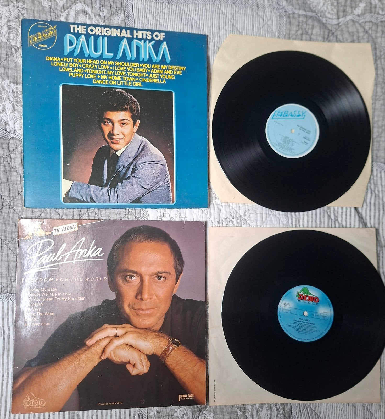 Vinyl Lp's Paul Anka, Ophalen of Verzenden, LP