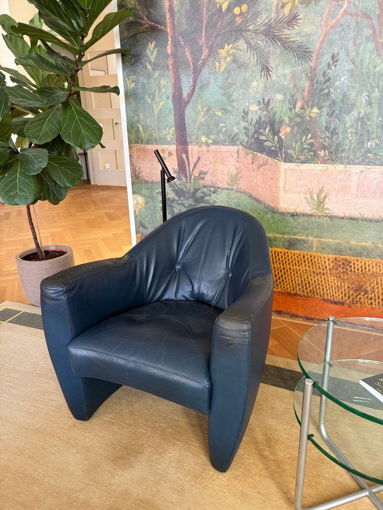 Leolux fauteuil Carabas, Huis en Inrichting, Ophalen of Verzenden, Gebruikt, 75 tot 100 cm, 75 tot 100 cm