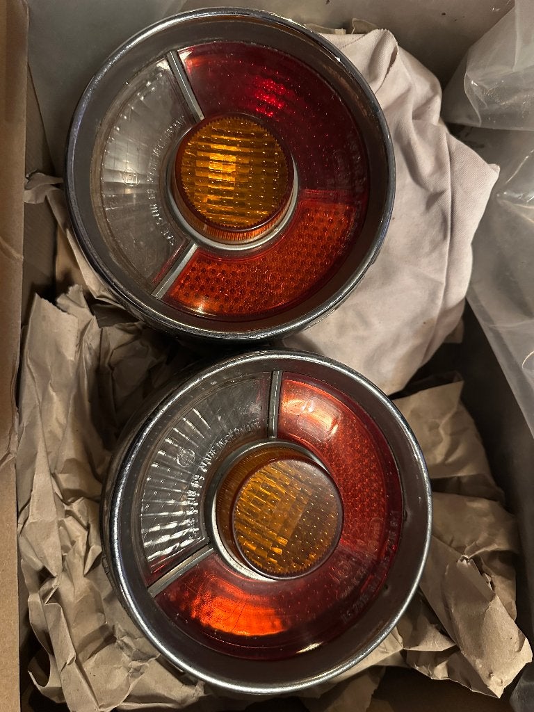 Originele Ronde Achterlichten BMW 2002 1602 02-serie (Set), Ophalen, Gebruikt, BMW