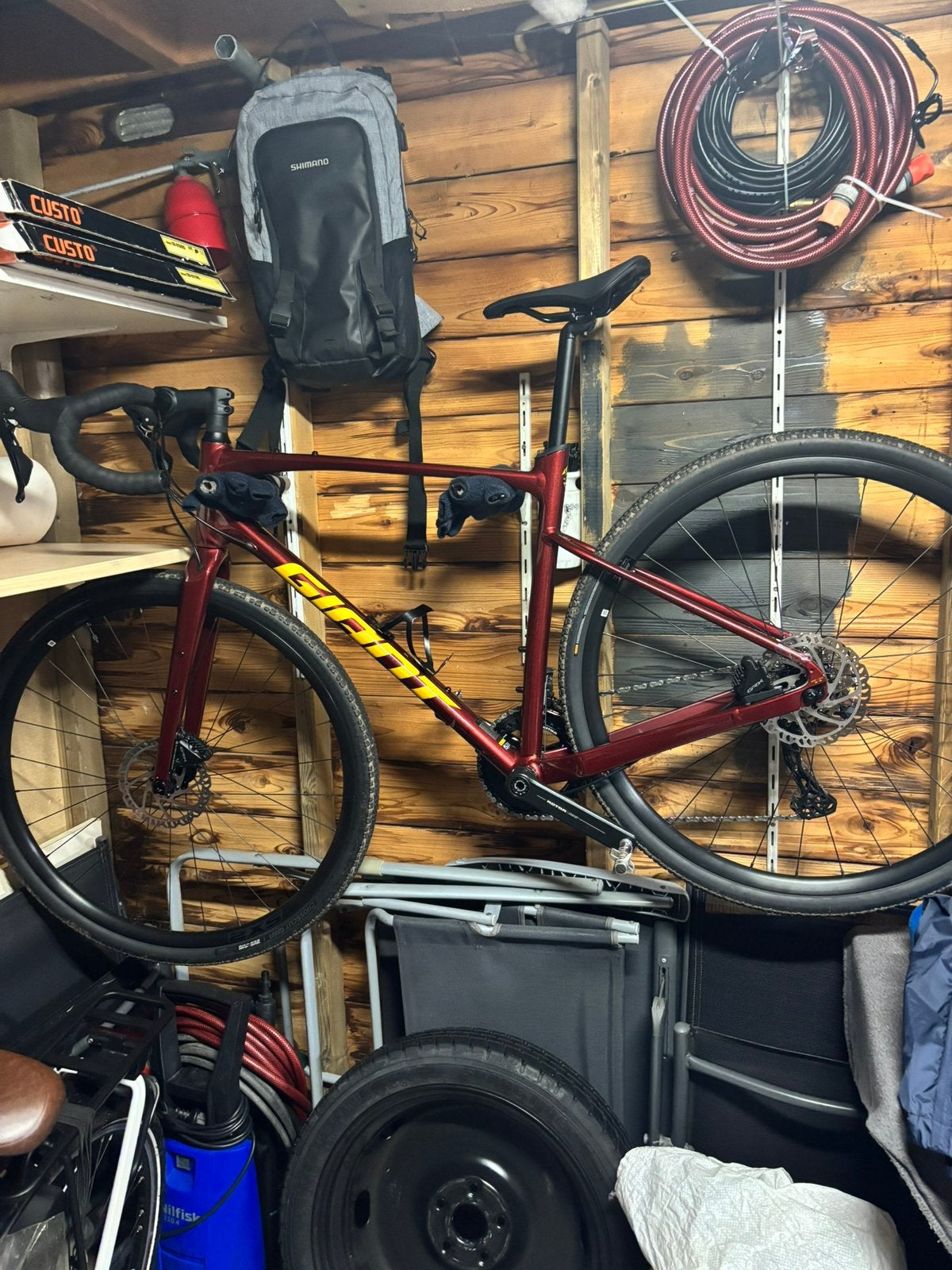 Gravelbike Giant revolt maat M/L, Ophalen, Aluminium, Giant, Zo goed als nieuw