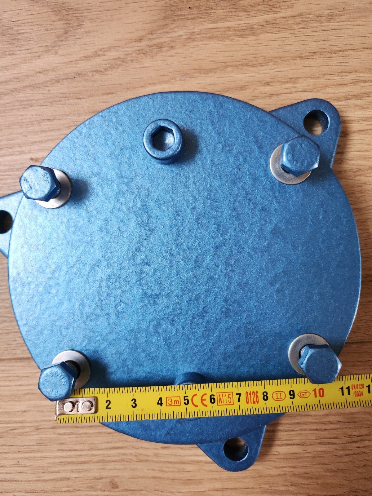 Draaiplateau voor Heuer Front bankschroef - steek 100mm., Ophalen of Verzenden, Zo goed als nieuw