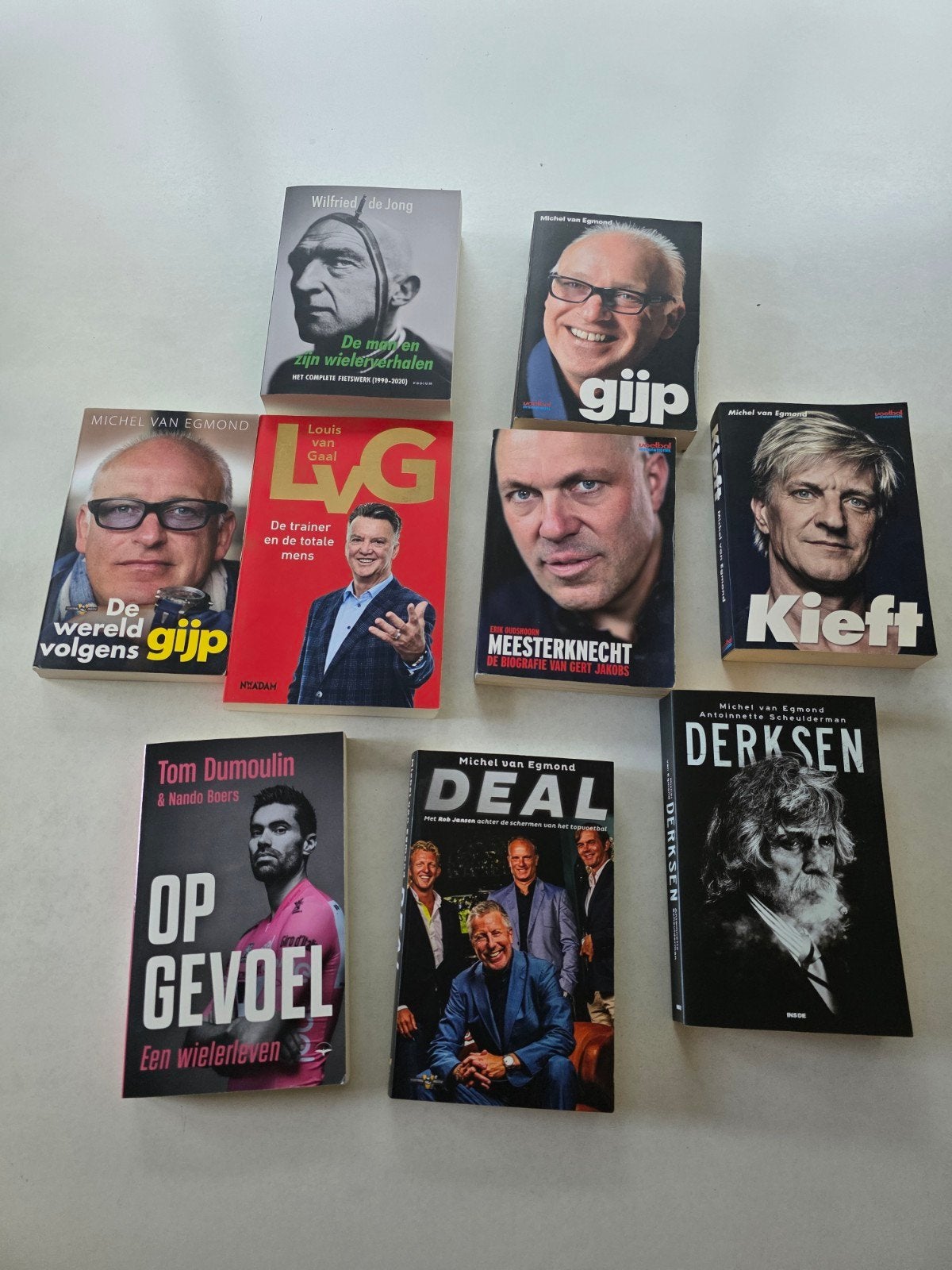 Boekenpakket: Sportbiografieën en meer (9 stuks), Ophalen of Verzenden, Gelezen, Sport
