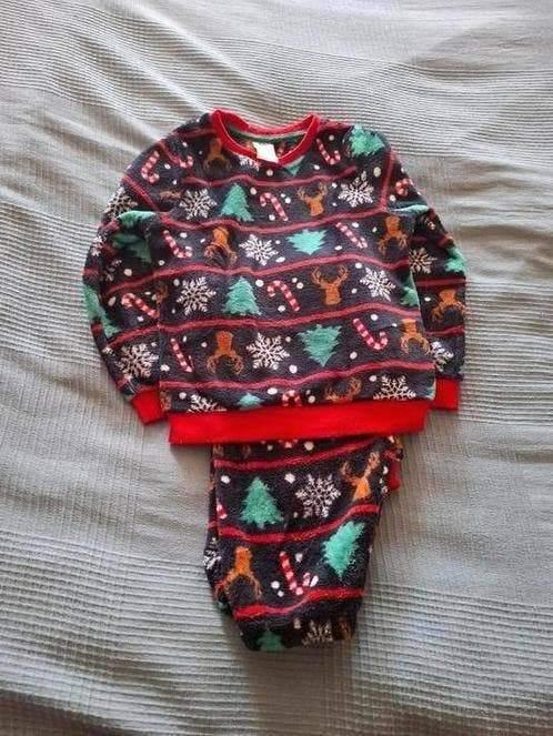 Warme Kerst Pyjama maat 122/128, Ophalen of Verzenden, Zo goed als nieuw, Jongen, Nacht- of Onderkleding