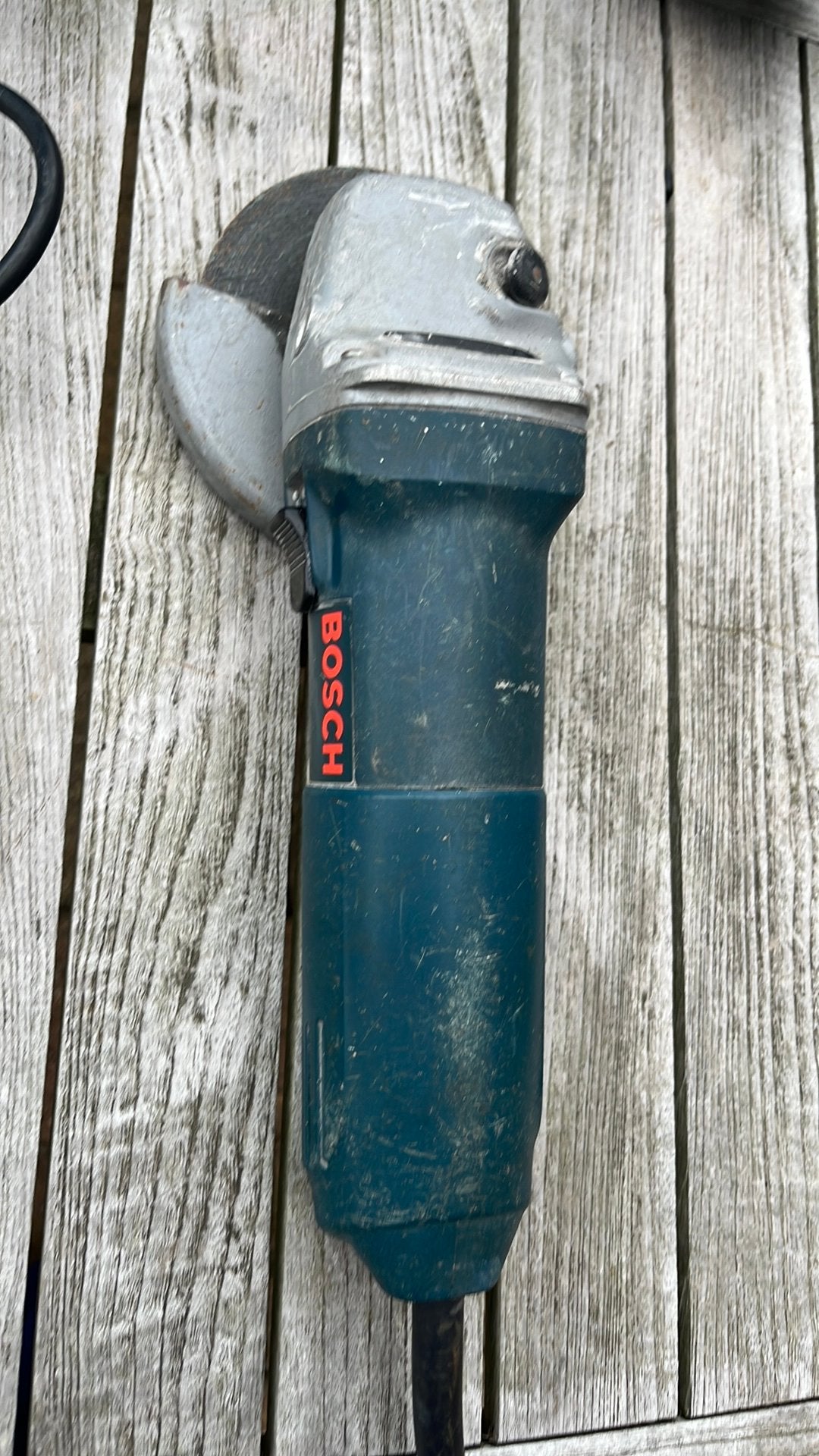 Bosch GWS 6-115H Professional haakse slijper., Verzenden, Gebruikt, 1000 watt of meer, Haakse handslijpmachine