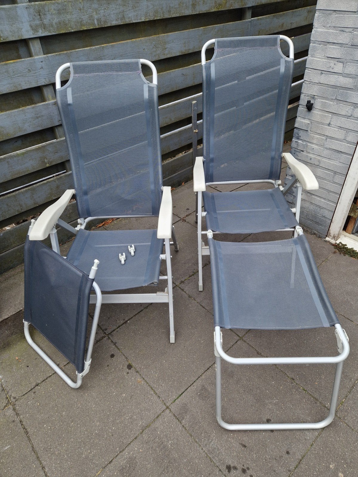 Campingstoelen, Caravans en Kamperen, Kampeermeubelen, Ophalen, Gebruikt, Campingstoel