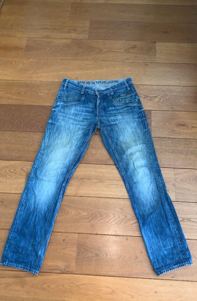 PME Legend Bare Metal Jeans - Maat 33/34, Ophalen of Verzenden, Gedragen, Blauw, W33 - W34 (confectie 48/50)