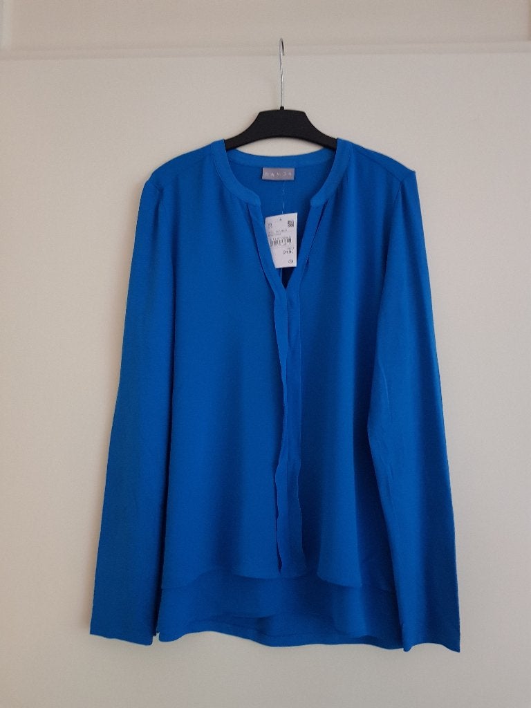 Mooie blouse voor dames -- maat 36 / S -- Canda -- (nieuw!), Blauw, Nieuw, Ophalen of Verzenden, Maat 36 (S)