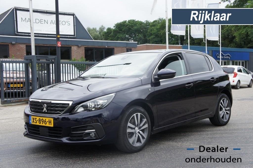 Peugeot 308 1.2 TECHEDITION TREK/PANO/LEDER/CRUISEADAPTIEF/N, Gebruikt, Euro 6, 1199 cc, Met garantie (alle)