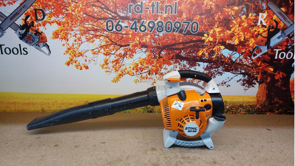 Stihl BG 86 Krachtige Bladblazer Handgedragen BG86 ., Tuin en Terras, Bladblazers, Niet ingevuld, Benzine, Gebruikt, Handgedragen