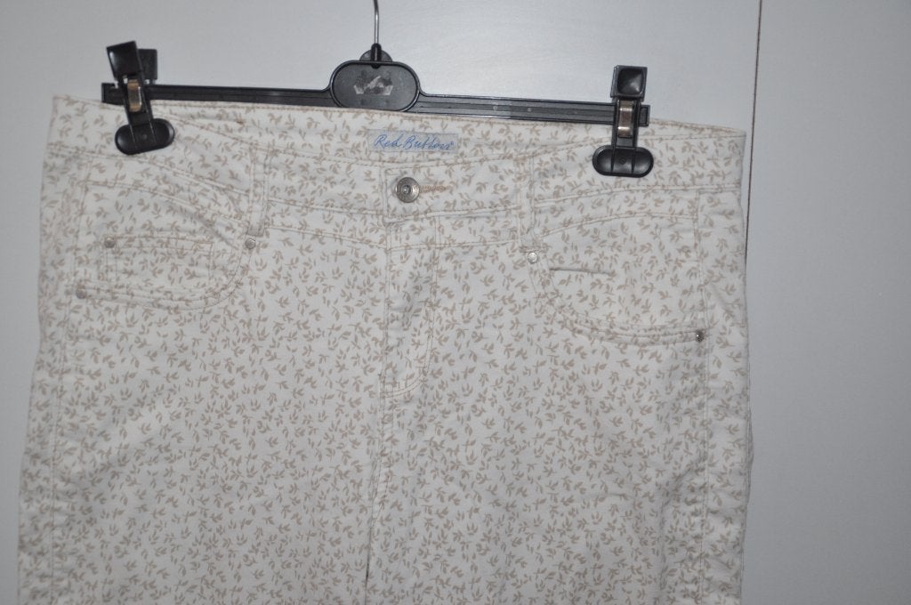 TUW54 Red Button broek bruin wit maat 42, Bruin, Ophalen of Verzenden, Zo goed als nieuw, Broek of Spijkerbroek