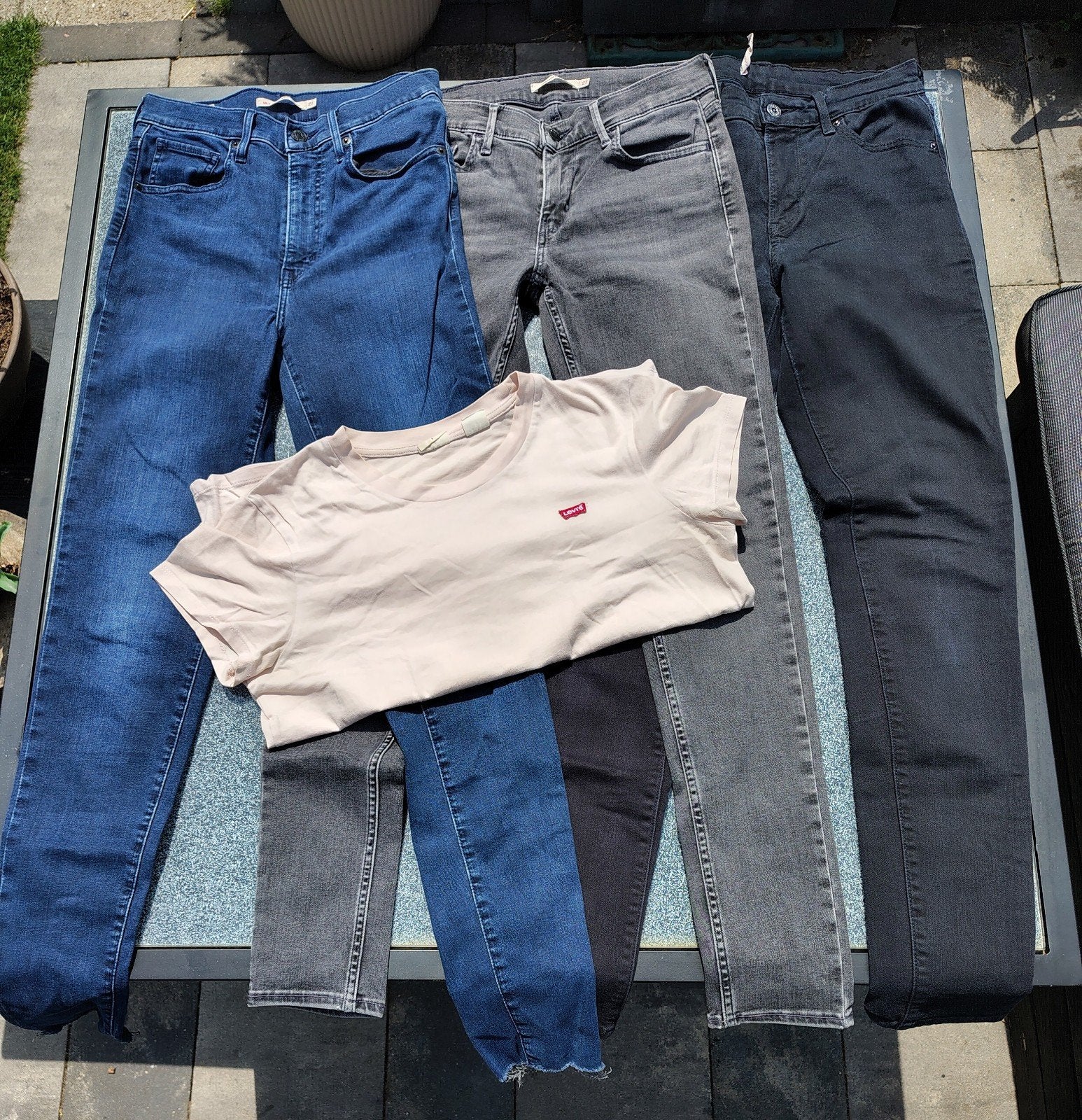 veel Levis kleding, Ophalen of Verzenden, Zo goed als nieuw, Maat 36 (S)