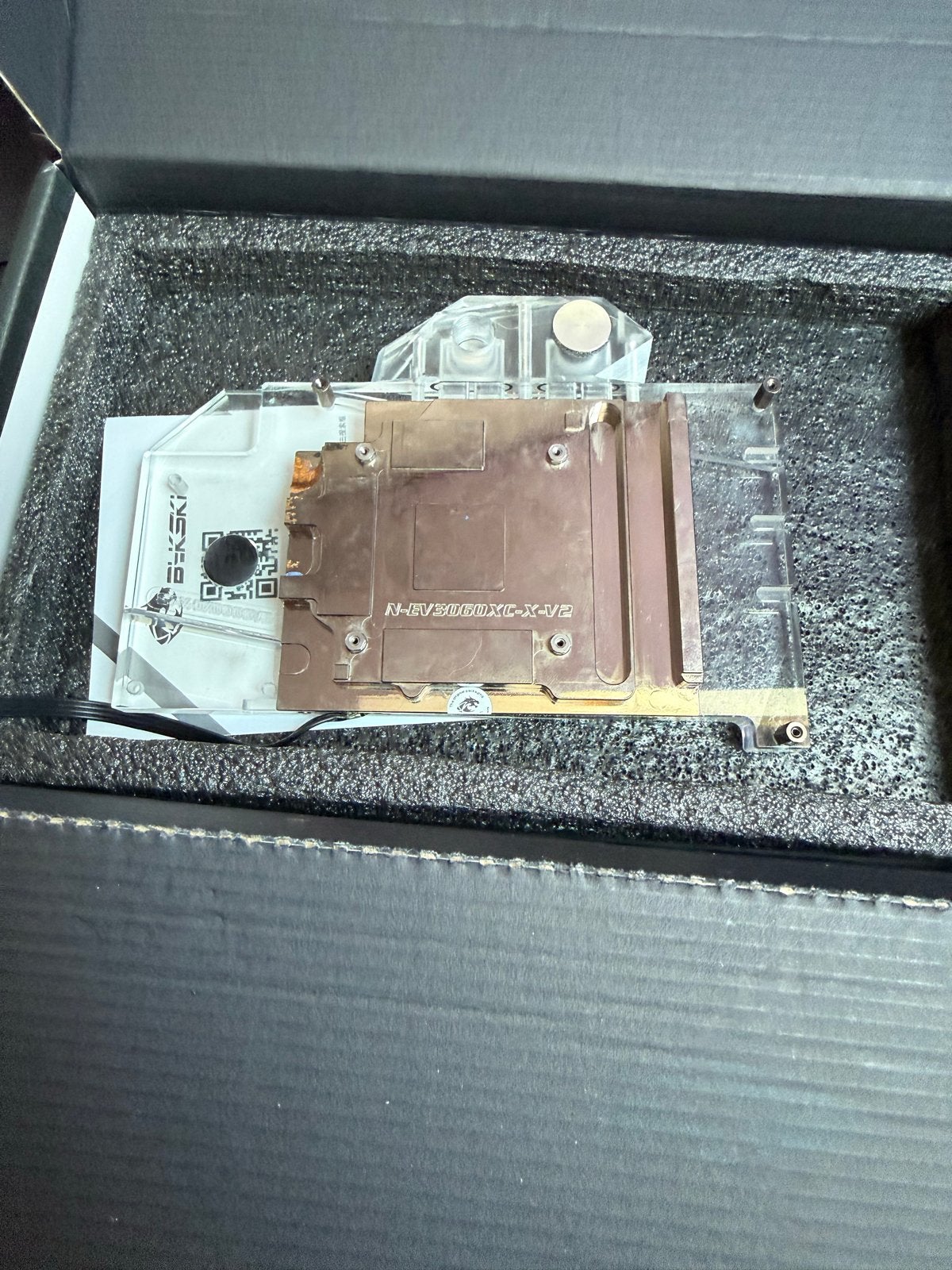 BYKSKI Waterblock voor NVIDIA GeForce RTX 3060, Ophalen of Verzenden, Zo goed als nieuw, Waterkoeling