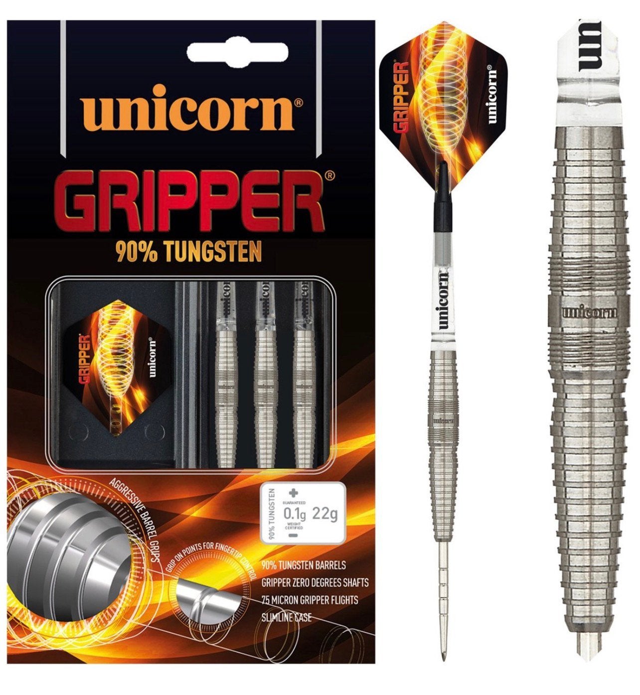 Unicorn Gripper 8 90% - Dartpijlen - 20 Gram, Ophalen of Verzenden, Nieuw, Pijlen