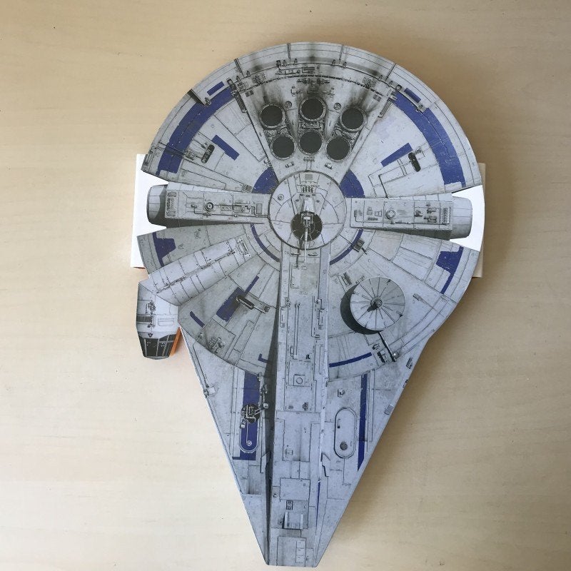 Star Wars Rollinz Collectie - Millennium Falcon Display, Verzamelen, Ophalen, Zo goed als nieuw, Actiefiguurtje