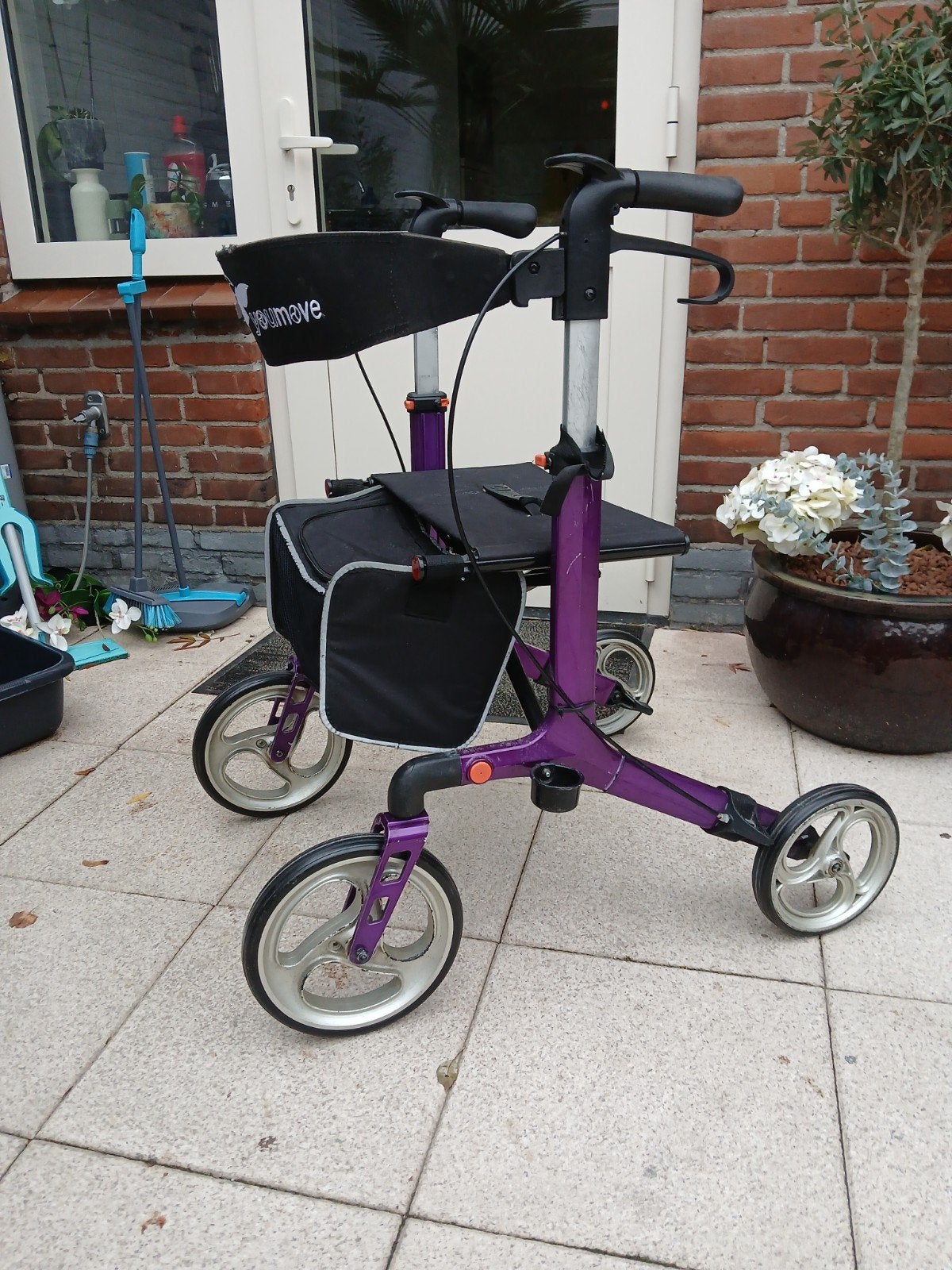 vergro rollator, Ophalen, Opvouwbaar, Gebruikt