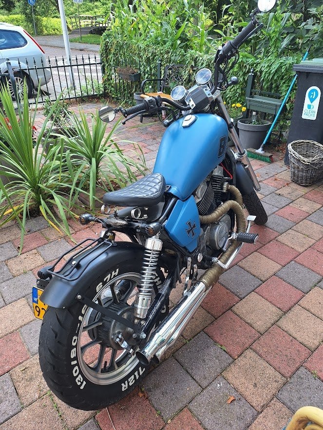Honda Shadow vt500 Bobber, 2 cilinders, Gebruikt, Particulier, Meer dan 35 kW