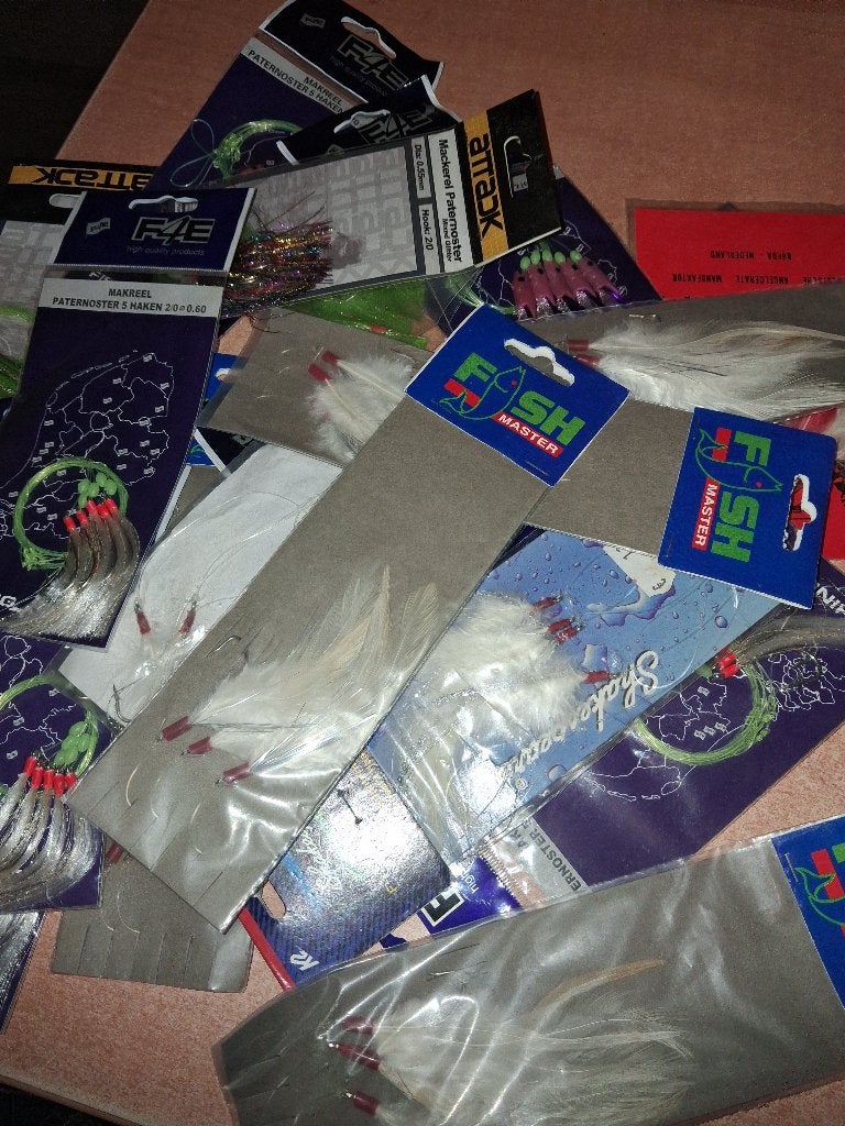 partij  MAKREEL PATER NOSTERS €1.00, Ophalen of Verzenden, Nieuw, Vislijn