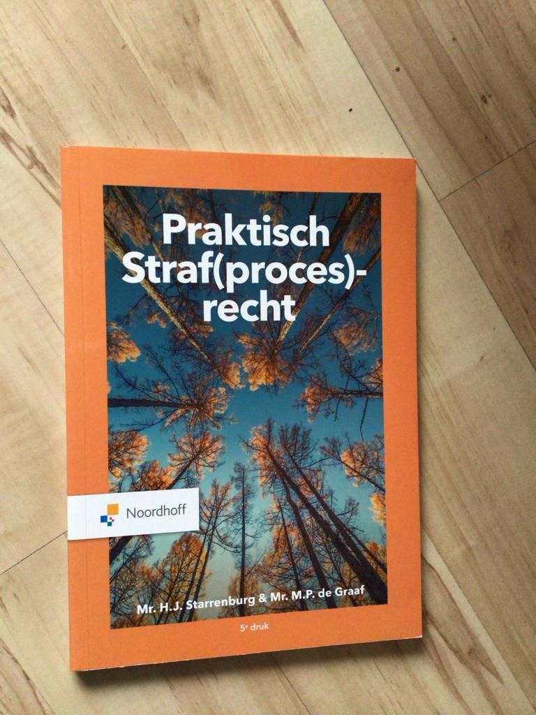 Praktisch Straf(proces)recht - 5e druk, Boeken, Studieboeken en Cursussen, Zo goed als nieuw, HBO, Gamma, Ophalen of Verzenden