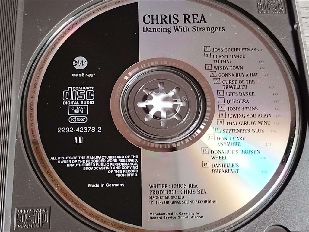 Chris Rea - Dancing With strangers, Ophalen of Verzenden, Zo goed als nieuw