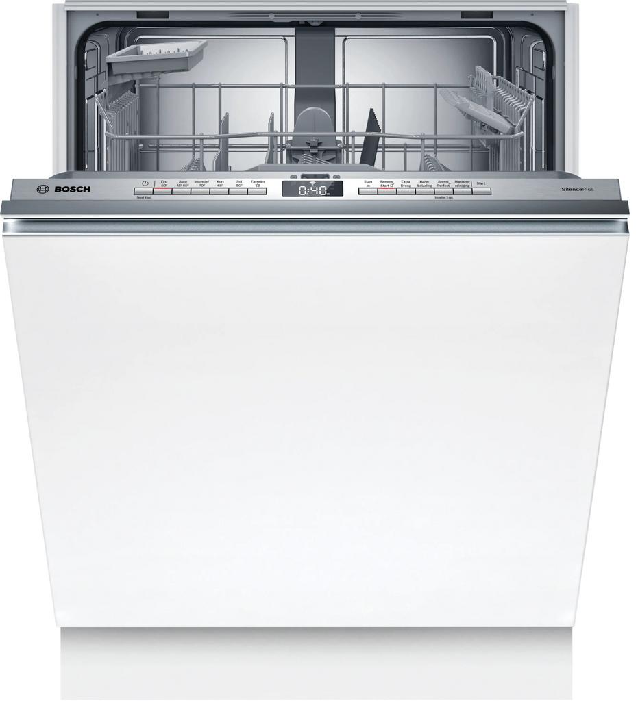 Bosch Volledig geintregeerde vaatwasser (inbouw), Ophalen, Minder dan 10 liter, Zo goed als nieuw, Inbouw