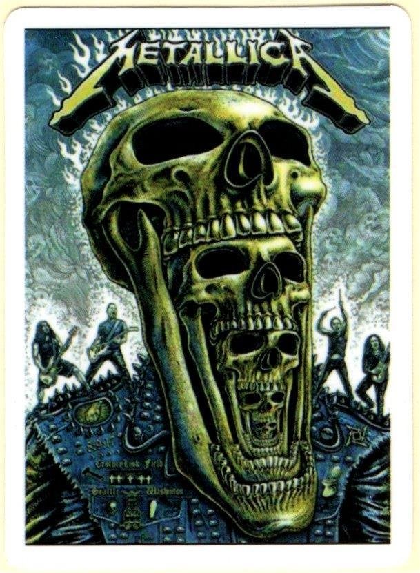 Metallica sticker #11, Verzenden, Nieuw, Foto of Kaart