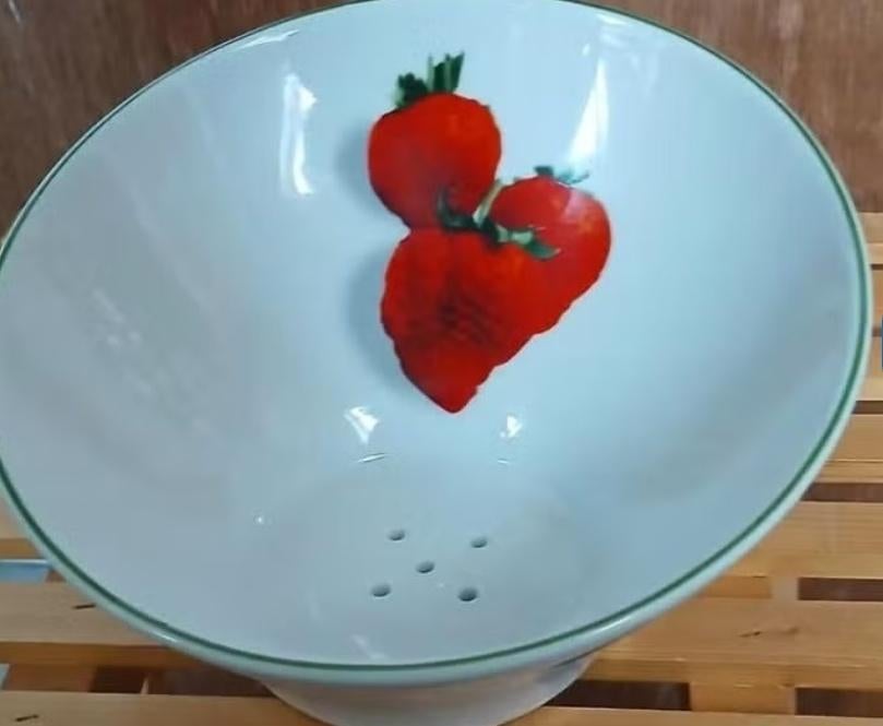 Fruittesten, Ophalen of Verzenden, Overige stijlen, Porselein, Schaal of Schalen
