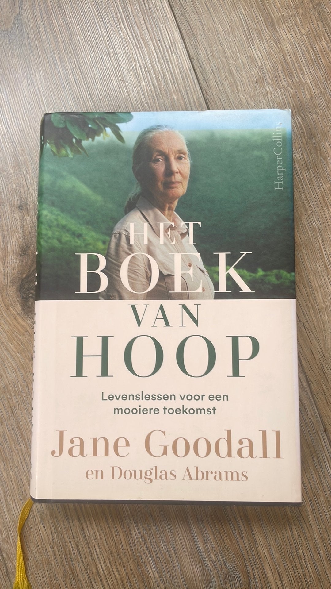 Het boek van hoop - Jane goodall, Boeken, Ophalen of Verzenden, Zo goed als nieuw, Overige