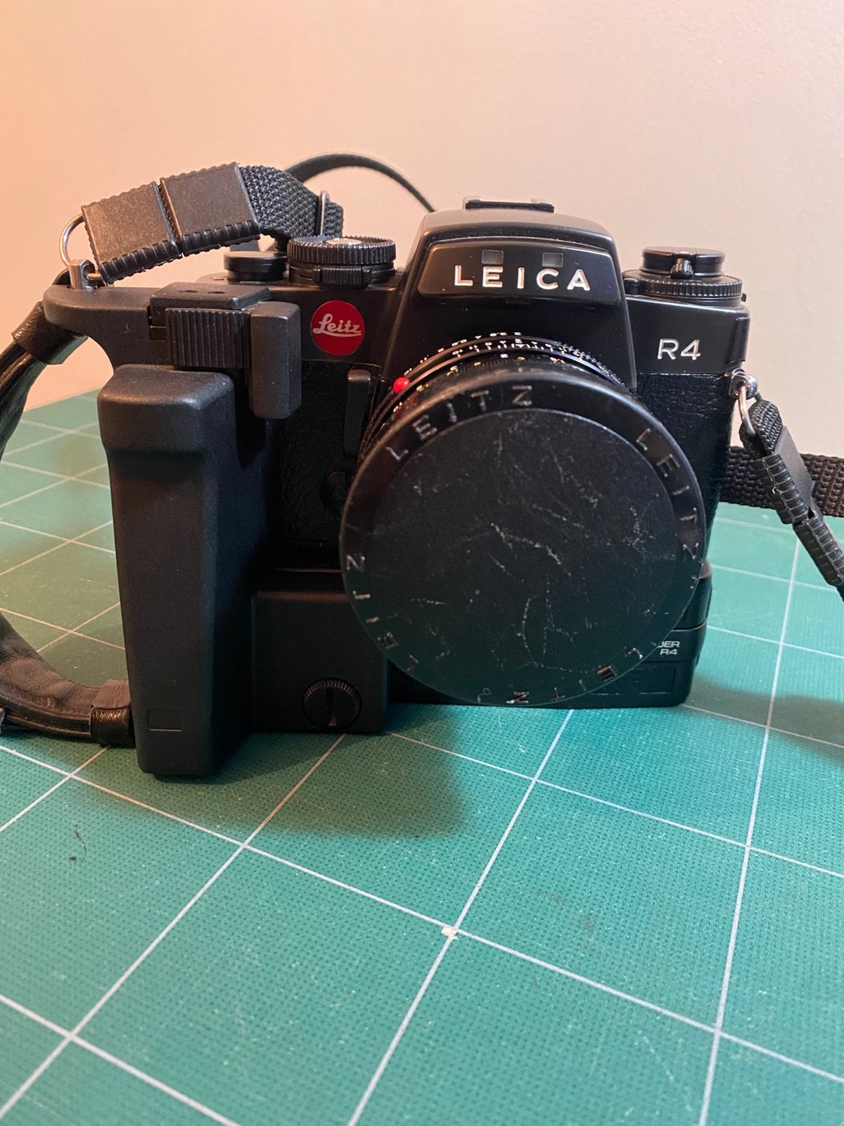 Leica R4 - summicron-r 50mm & winder, Ophalen of Verzenden, Zo goed als nieuw, Compact, Leica