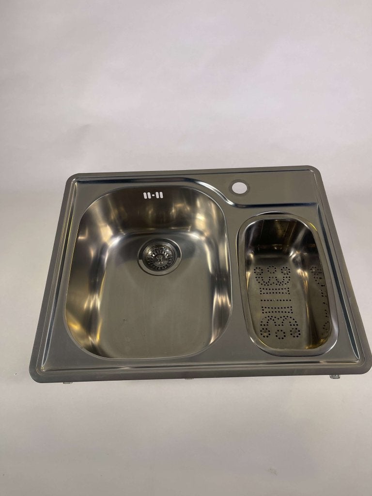 Spoelbak RVS Reginox met inzetbak 61,5x50cm, Niet ingevuld, Niet ingevuld, Nieuw, Ophalen of Verzenden