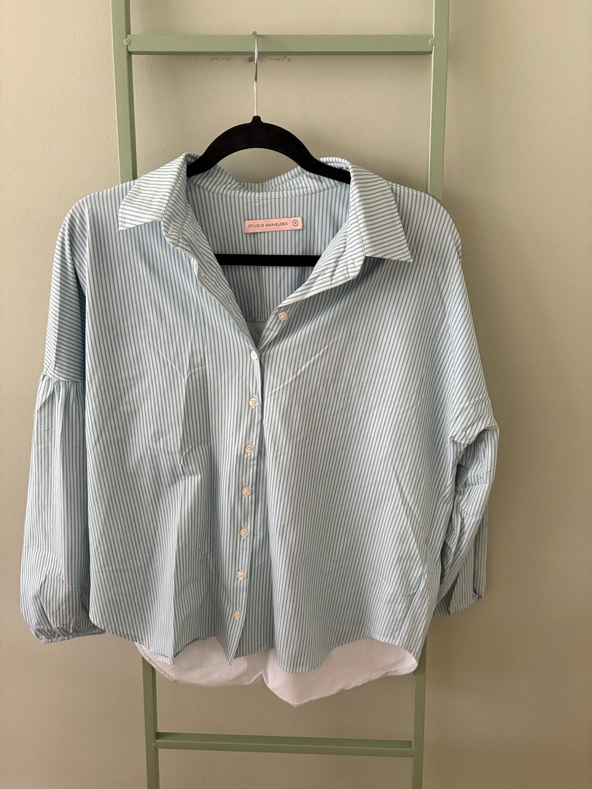 Studio Anneloes gestreepte blouse, maat M, Verzenden, Nieuw, Maat 38/40 (M), Blauw