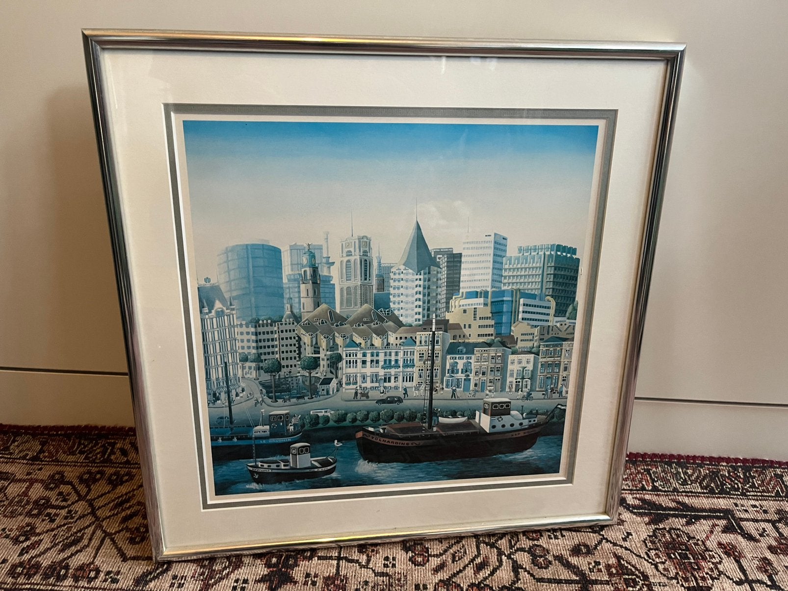 Stadsgezicht van Rotterdam door Marie-Anne Meier, Ophalen