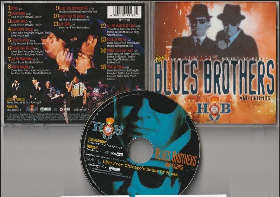 Blues Brothers And Friends- Live From Chicago House Of Blues, Ophalen of Verzenden, Zo goed als nieuw, Poprock