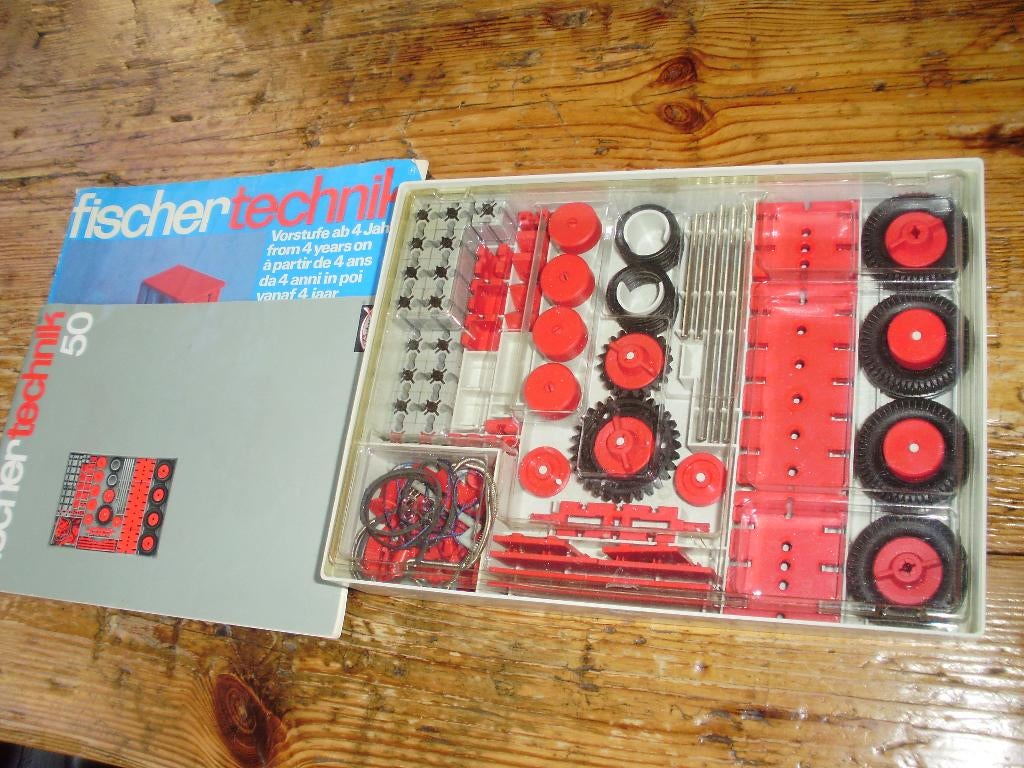 Fischertechnik 50 / Fischer Technik, Ophalen of Verzenden, Gebruikt, Groter dan 1:32