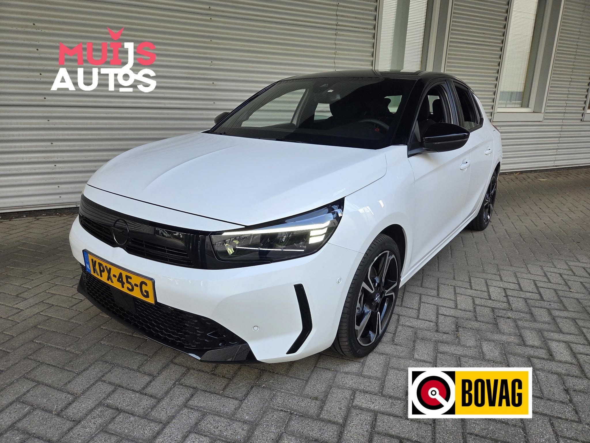 Opel Corsa 1.2 Turbo Hybrid GS, Auto's, Stof, Gebruikt, Euro 6, 1199 cc