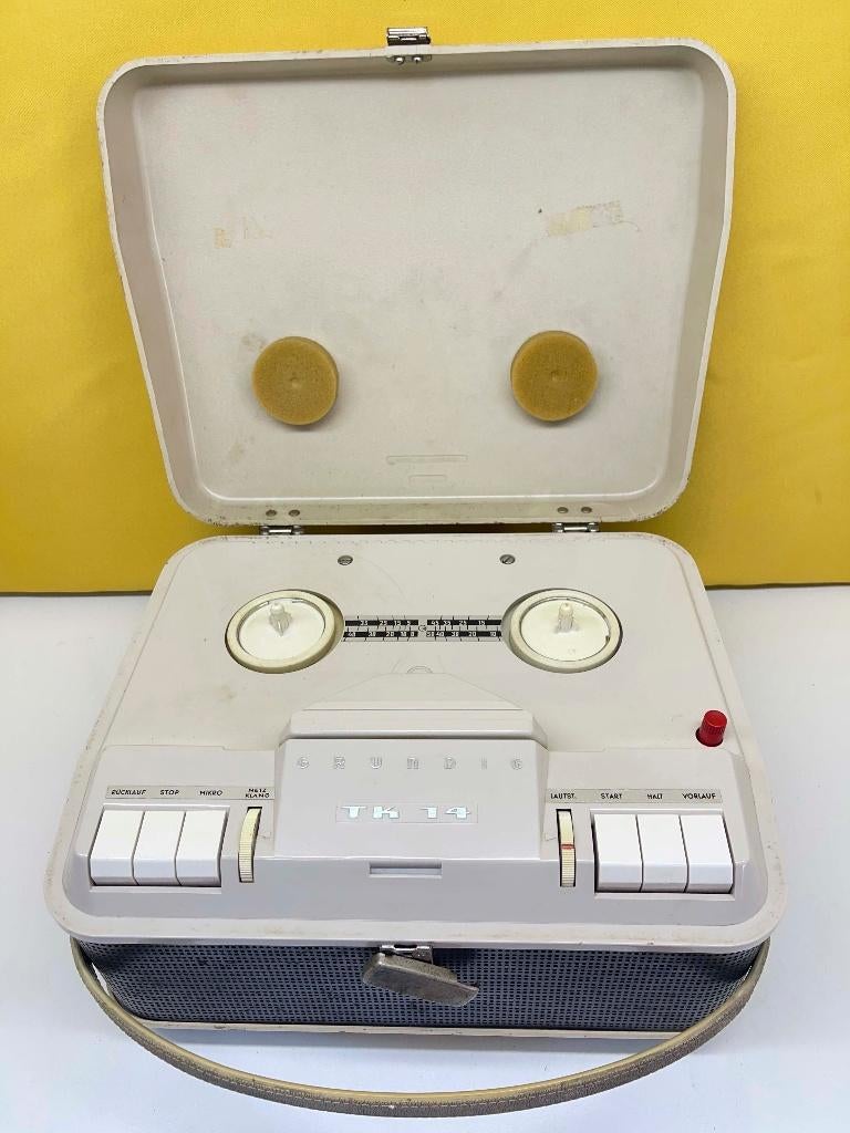GRUNDIG TK 14 vintage Bandrecorder - werk is onbekend, N, N, Ophalen of Verzenden, N