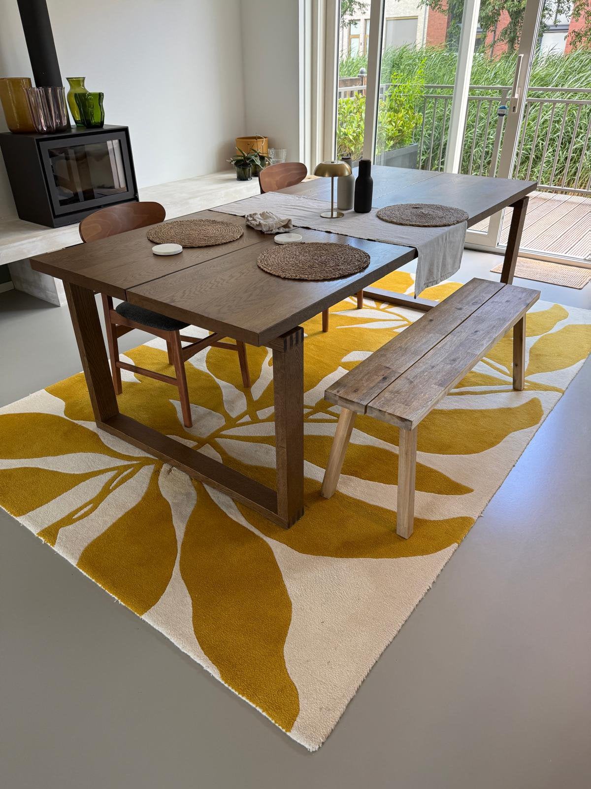 MÖRBYLÅNGA tafel ikea 220 x 110, Ophalen, 100 tot 150 cm, 200 cm of meer, Zo goed als nieuw