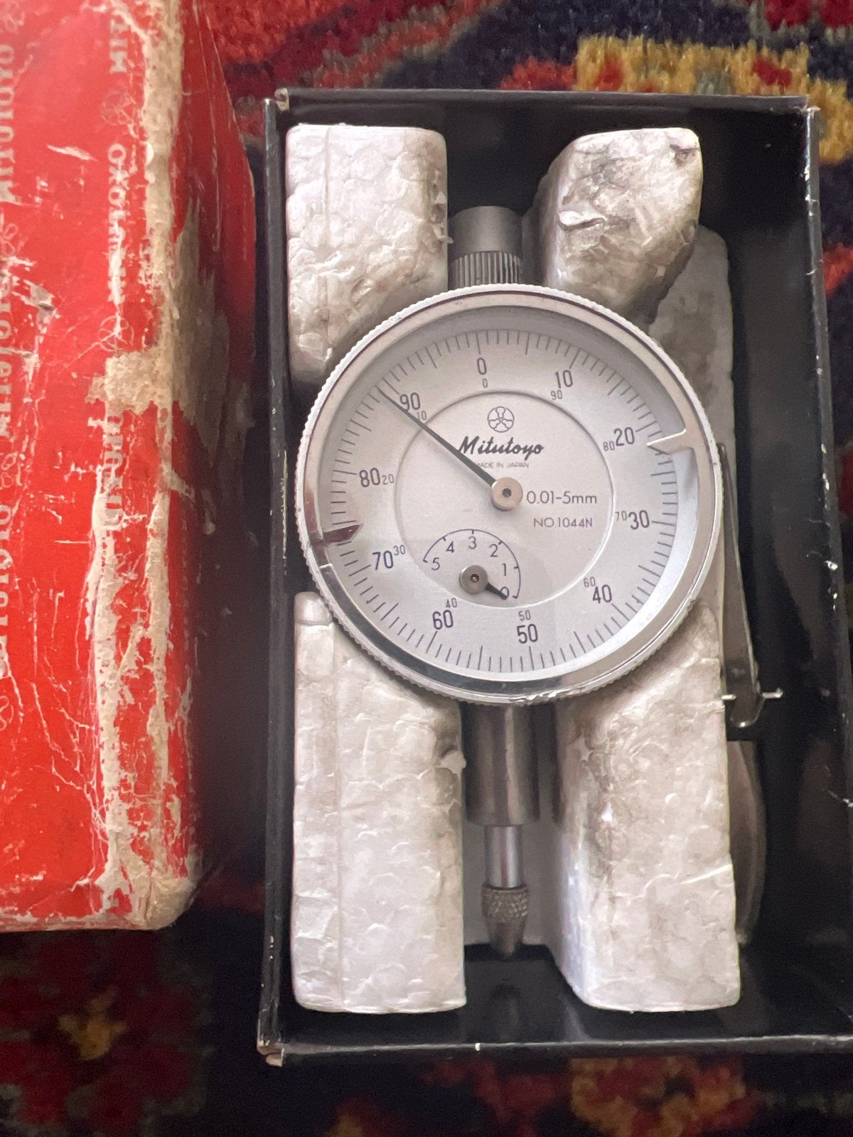 Mitutoyo Dial Indicator 1044 E - Vintage Meetinstrument, Ophalen of Verzenden, Gebruikt