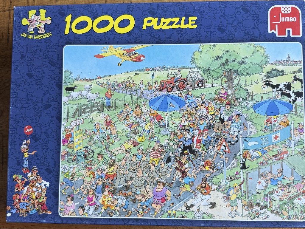 JVH 1000 stukjes De mars, Ophalen of Verzenden, 500 t/m 1500 stukjes, Zo goed als nieuw