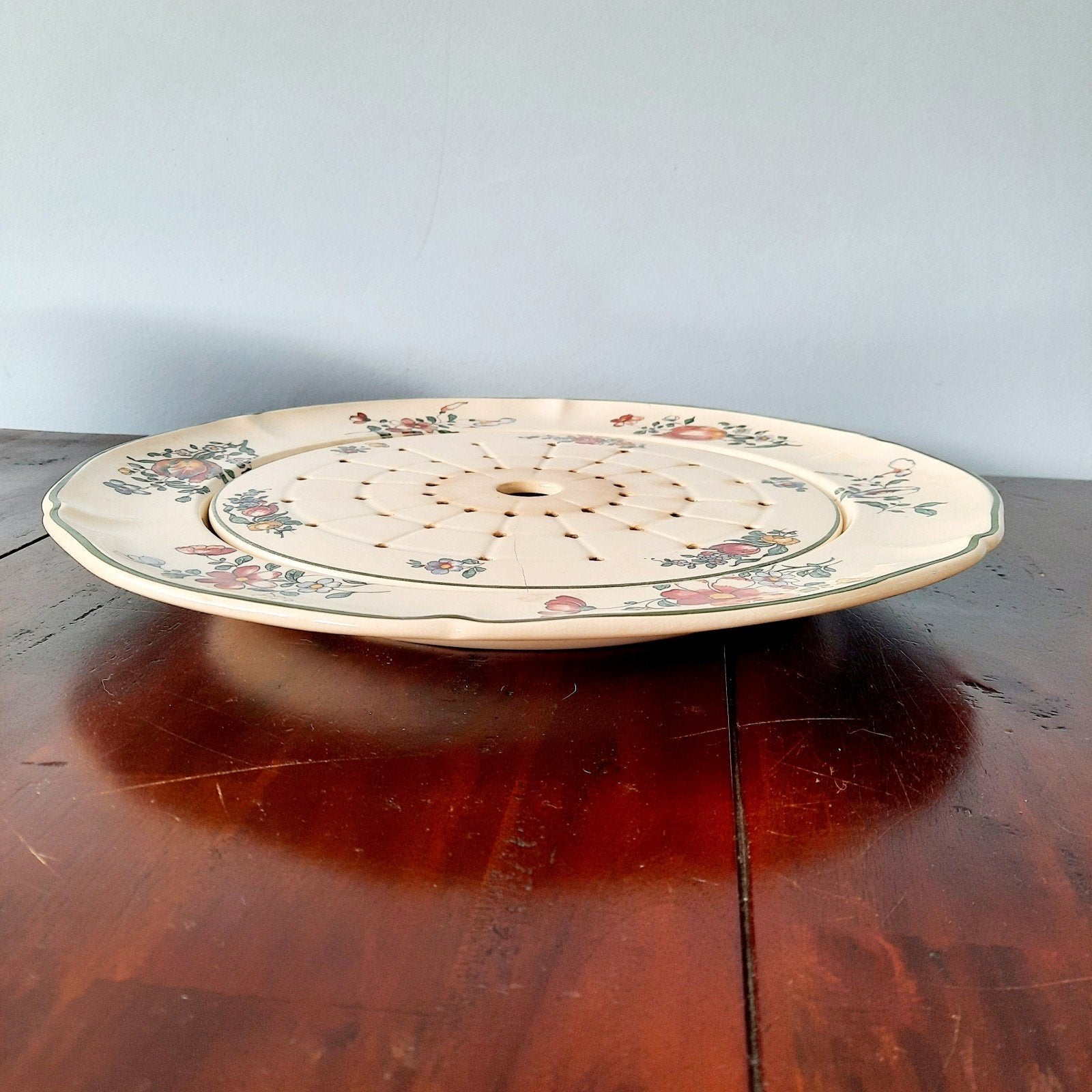 Villeroy & Boch 'Alt Strassburg', grote visschaal met treef, Antiek en Kunst, Ophalen