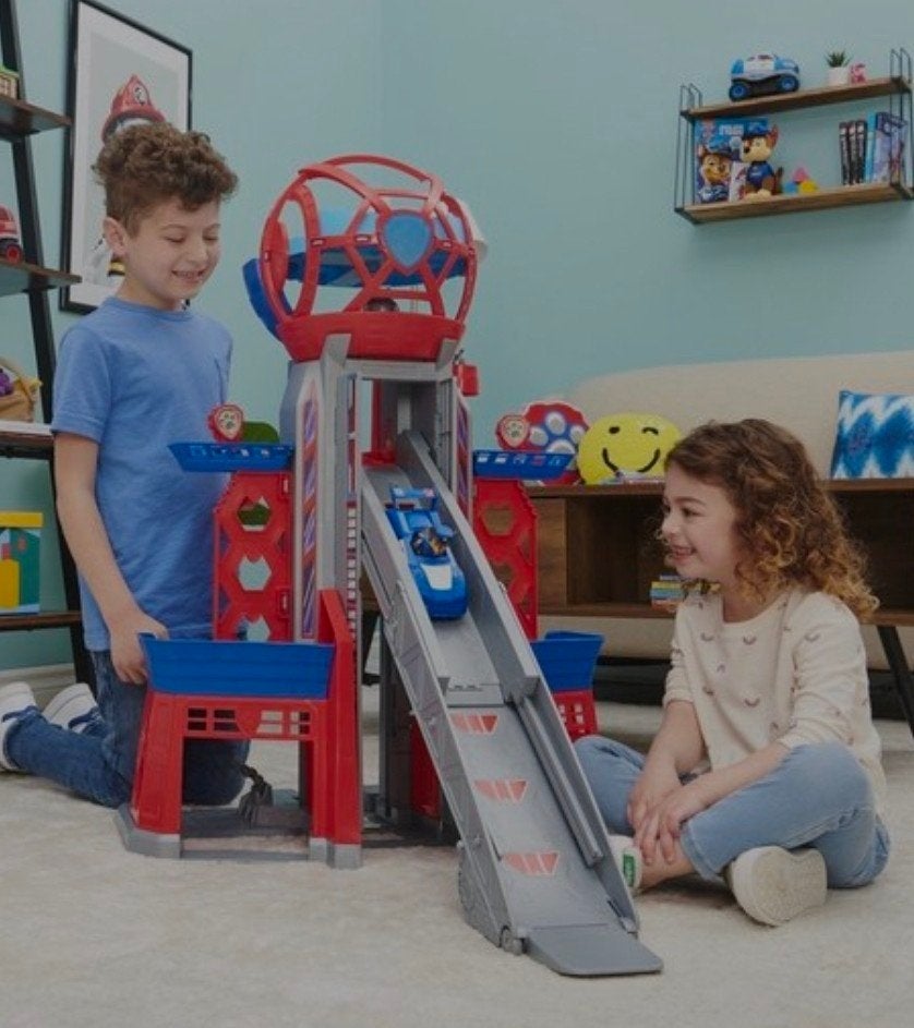 Paw Patrol Movie Big movie toren, Kinderen en Baby's, Speelgoed | Actiefiguren, Ophalen, Zo goed als nieuw